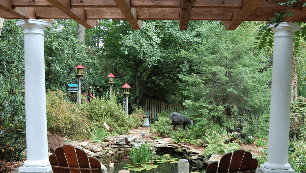 Pergolas With Water Feature Design