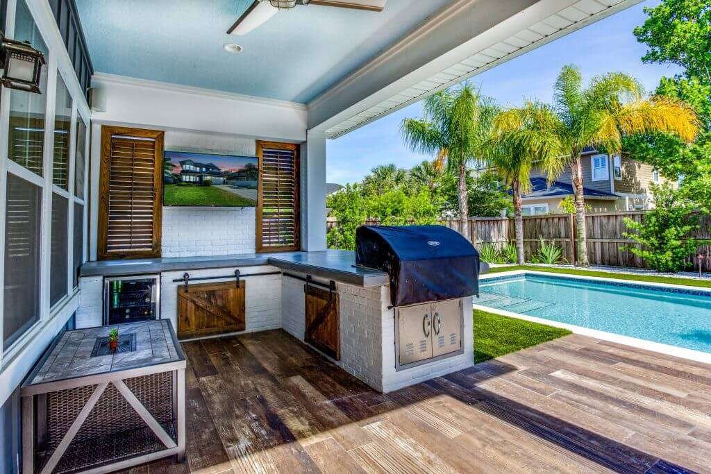 What Is The Best Material For Outdoor Kitchen Countertops In Florida?