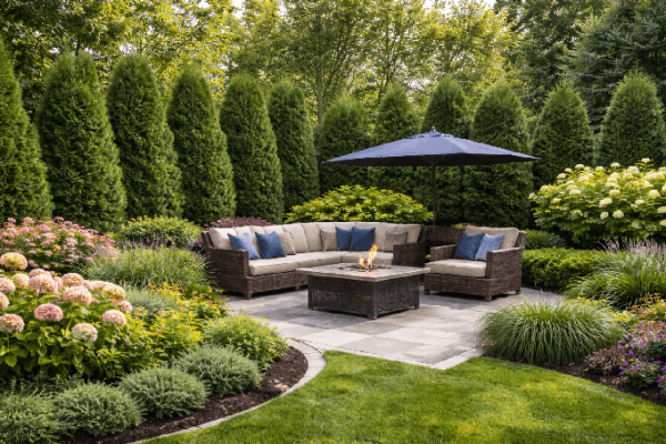 privacy focues landscape design